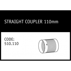 Marley Drainflo Straight Coupler 110mm - 510.110